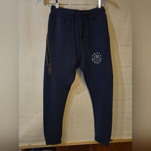 Ape Athletics Navy Jogger Sweatpants with Logo